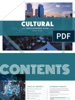 Cultural Development Plan 2019 - 2029