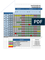 Calendarizacion Huaychulá 2022