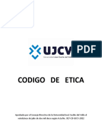 UJCV Codigo de Etica
