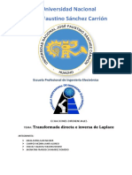 Transformada Directa e Inversa de Laplace