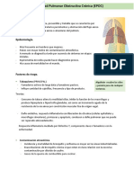 EPOC: Enfermedad Pulmonar Obstructiva Crónica