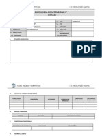 Esquema Experiencia de Aprendizaje