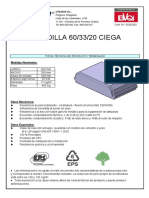 Ficha Tecnica Bovedilla 20 Ciega