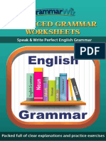Advanced Grammar Worksheets
