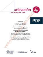 Comunicacion 4grado Guia Didactica Unidad 1-Para Validación