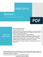 Derecho Mercantil II - PPTX Repaso