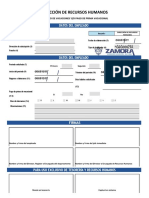 Formato de Solicitud de Vacaciones Editable