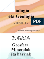 GAIA Geosfera Bio Geo DBH1