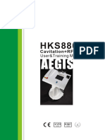 HKS880 Cavitation+RF User Manual
