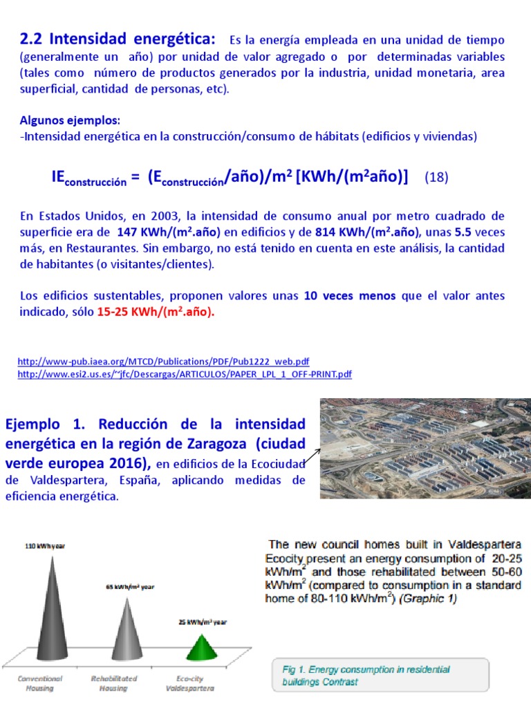 Clase 2b. Eficiencia Energética, 2.2 2.3 | PDF | Uso eficiente de ...