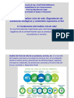 Clase 4. Ciclo de Vida, Degradación de Materiales. Sustentabilidad en Ingeniería Civil