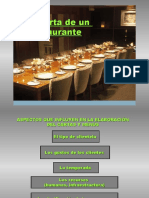 La Carta de Un Restaurante (PPTminimizer)