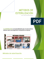 Metodos de Esterilizacion