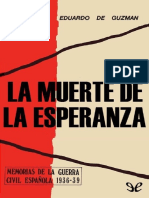 La Muerte de La Esperanza - Eduardo de Guzman