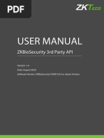 ZKBioSecurity V5000 - 3.0.0 3rd Party API User Manual V1.4 - 20200810