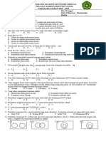 Soal UAS Matematika KSM Terintegrasi Semester Ganjil