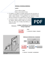 Potencia y Eficiencia Mecanica