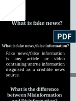 MIL - Module 10.2 FAKE NEWS