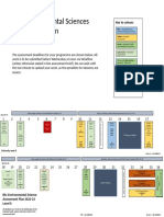 BSC Environmental Sciences Assessment Plan 2022-23: Key To Colours