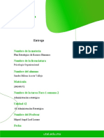 Administración Estrategica Foro 1 Semana 2