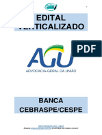 Edital Verticalizado - AGU