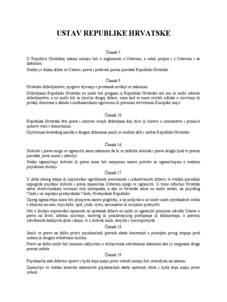 Zakoni Za Upravno Pravo | PDF