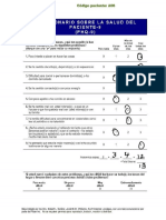 Cuestionarios PHQ9 Pacientes