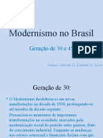 Modernismo No Brasil