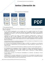 Procedimientos Liberación de Fondos - ORIENTACION