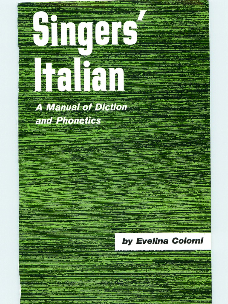 Colorni - Singers - Italian | PDF