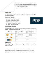 Science 2 Handout For Ist Quarter