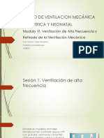 Curso de Ventilacion Mecánica Pediatrica y Neonatal Módulo Vi