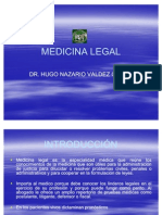 Medicina Legal Historia y Conceptos