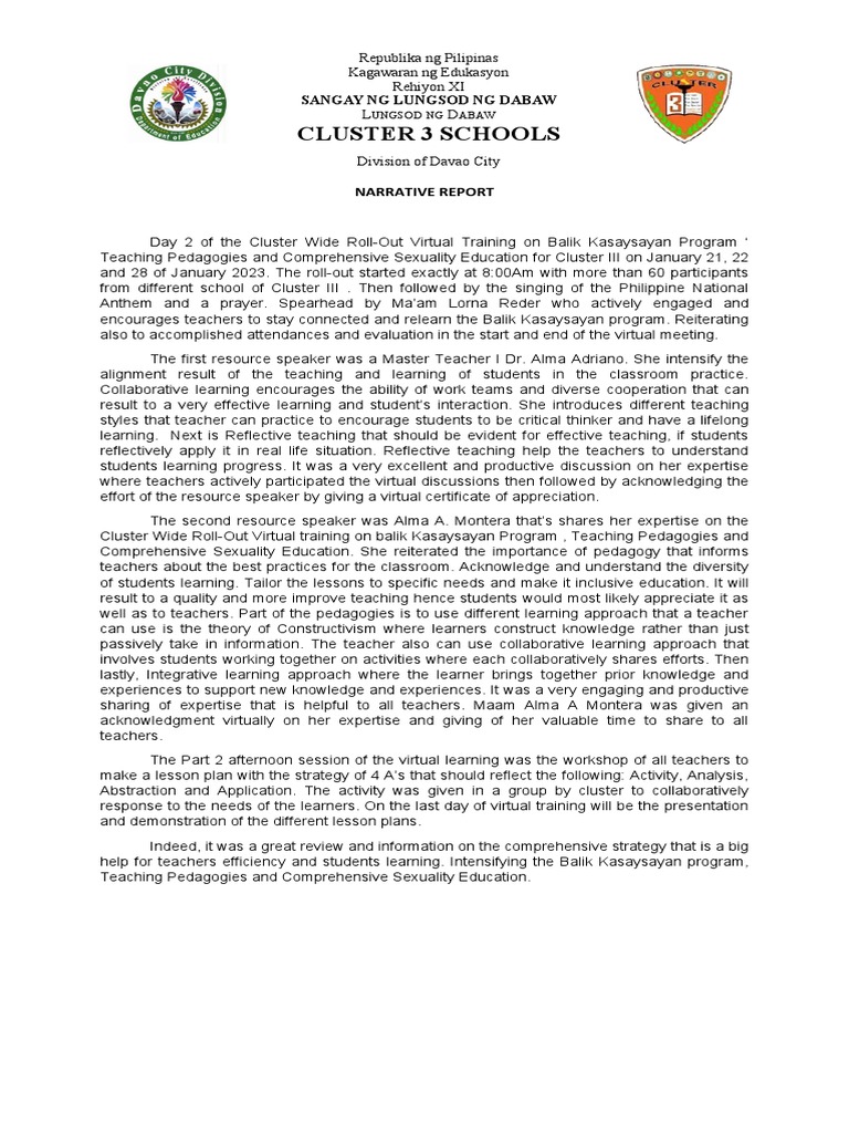 Narrative Pdf Teachers Pedagogy