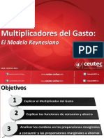 Presentación No. 5 Multiplicadores Del Gasto El Modelo Keynesiano 2023