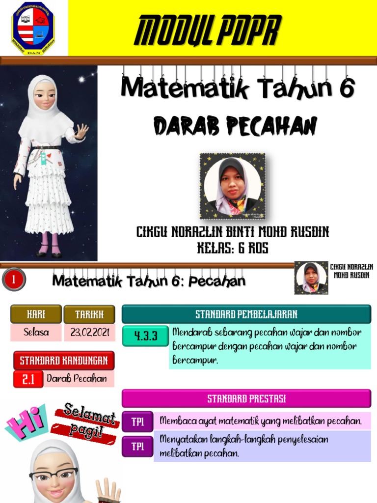 Darab Pecahan Tahun 6 Pdf