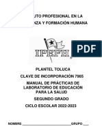 Manual de Educacion para La Salud