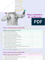 Guia Orientativa de Verificacion DUA. 3 Principios. 9 Pautas