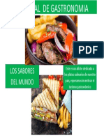 Manual gastronomía nacional sabores país