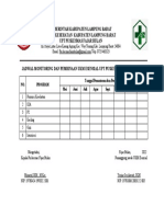 Jadwal Pembinaan Dan Monev