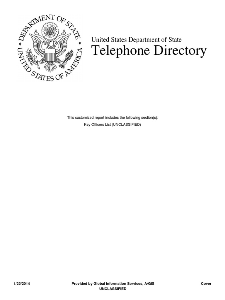 Key Officers of Foreign Posts 2014 PDF