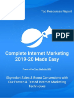 Complete Internet Marketing 2019-20 - Top Resources Report