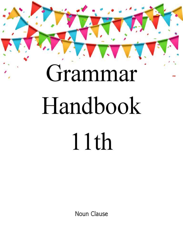 ENGLISH GRAMMAR HANDBOOK PDF visual data 7