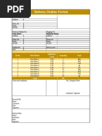 Waste Delivery Receipt Standard Format | PDF | Water Transport | Pollution