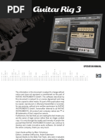 Guitar Rig 3 Manual English