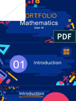 Maths Portfolio