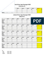 Jadwal Ruangan