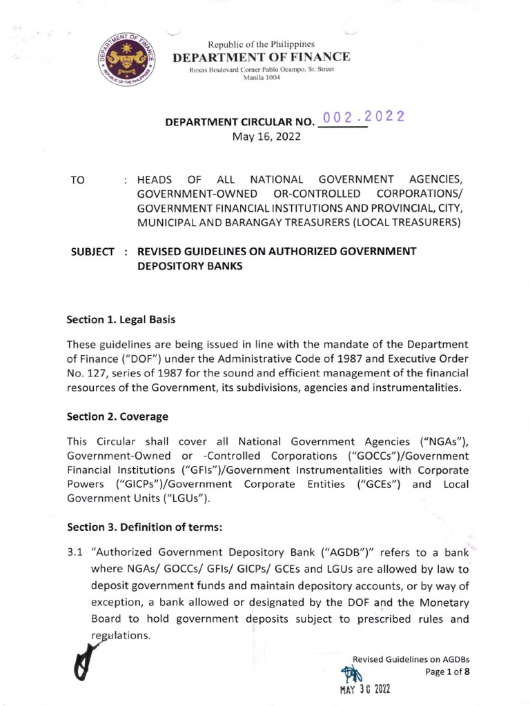 Revised AGDB Guidelines 2022 | PDF | Banks | Interest