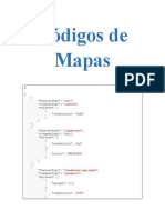 Códigos de Mapas