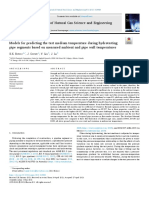 Journal of Natural Gas Science and Engineering: K.K. Botros, J. Crowe, V. Liu, J. Lu